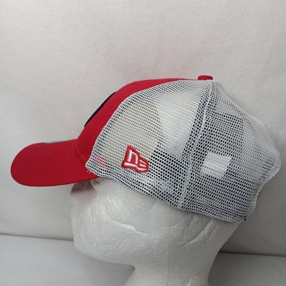 St Louis Cardinals MLB Baseball Cap New Era 9Forty Red Mesh Adjustable Hat NEW - Picture 9 of 10